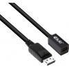 club3D DisplayPort / Mini-DisplayPort kabelový adaptér Konektor DisplayPort, Zásuvka Mini DisplayPort 1.00 m černá CAC-1120 Kabel DisplayPort