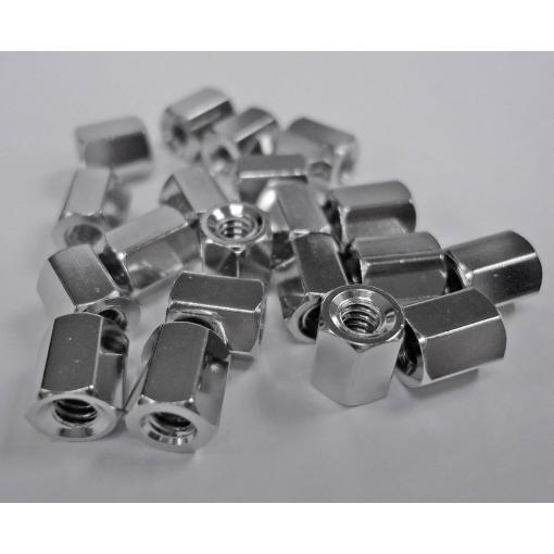 Renkforce RF-4415018 Nut stříbrná 20 ks