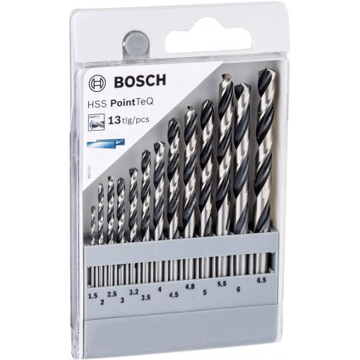 Bosch Accessories 2608577349 sada spirálových vrtáku do kovu 1.5 mm, 2 mm, 2.5 mm, 3 mm, 3.5 mm, 4 mm, 4.5 mm, 5 mm, 5.5 mm, 6 mm, 6.5 mm 1 sada