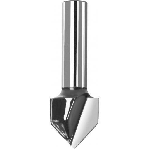 V-drážkovací fréza Standard for Wood s 6 mm dříkem, D1 12,7 mm, L 12,7 mm, G 45 mm, 90° Bosch Accessories 2608628447