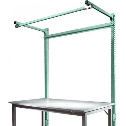 Manuflex ZB3841.0001 Portál konstrukce s výložným pro univerzální + PROFI standardní základní stoly, Nutzhohe 1500 mm