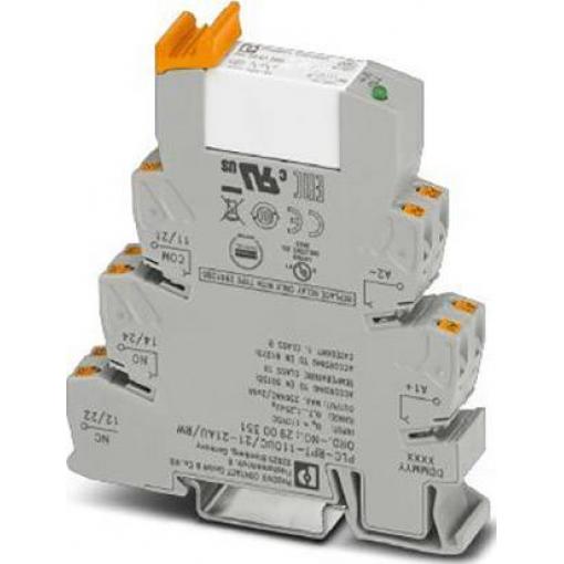 Phoenix Contact PLC-RPT-110UC/21-21AU/RW reléový modul, 110 V/DC, 50 mA, 2 přepínací kontakty, 1 ks