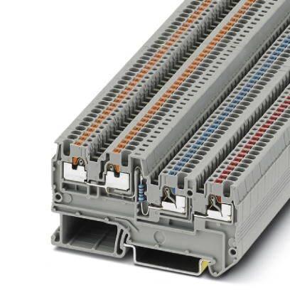 Phoenix Contact 3209034 svorka pro iniciační prvky a aktory pružinové připojení šedá 50 ks