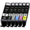 Canon Ink PGI-550PGBK/CLI-551 Multipack originál kombinované balení foto černá, azurová, purppurová, žlutá, černá, šedá 6496B005