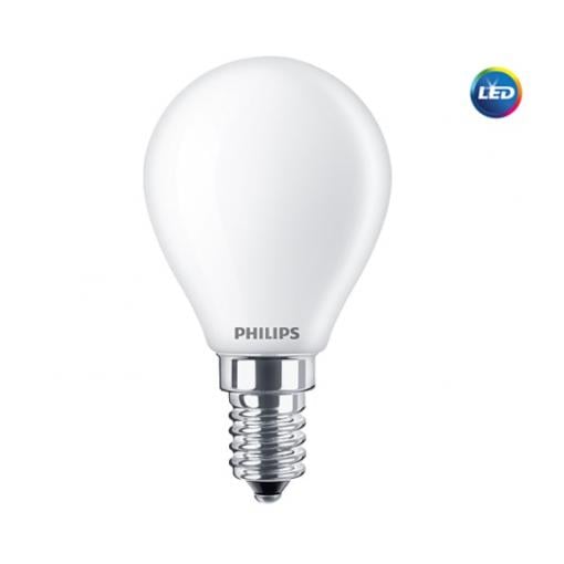 LED žárovka Philips FILAMENT Classic E14 4,3W 2700K 230V P45 FR  P706435