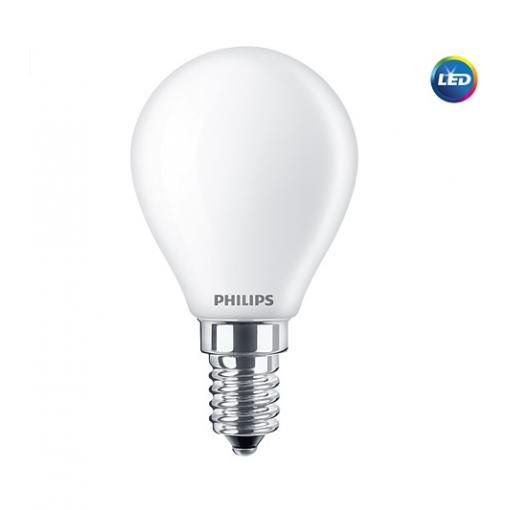 LED žárovka Philips E14 6,5W 2700K 230V P45 FR