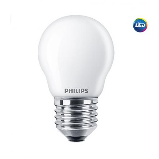 LED žárovka Philips E27 6,5W 2700K 230V P45 FR