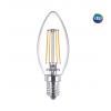 LED žárovka Philips FILAMENT Classic E14 6,5W 2700K 230V B35 CL   P649128