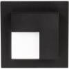 Zamel 07-221-62 Timo LED vestavné nástěnné svítidlo, LED, pevně vestavěné LED, 0.42 W, černá