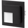 Zamel 07-221-62 Timo LED vestavné nástěnné svítidlo, LED, pevně vestavěné LED, 0.42 W, černá
