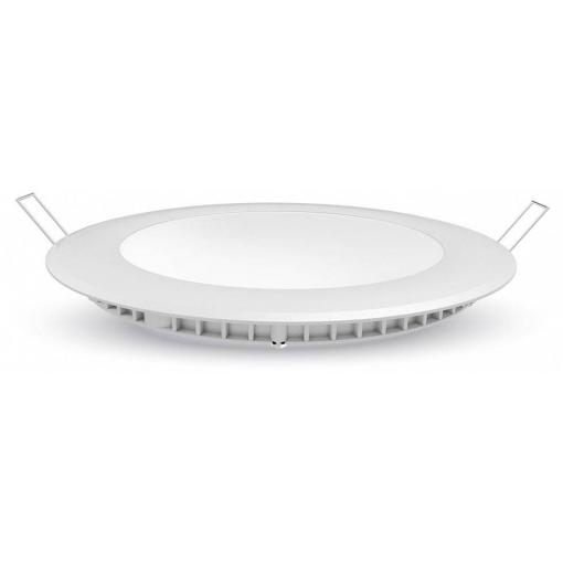 V-TAC VT-1207 4858 LED panel  Energetická třída (EEK2021): F (A - G) 12 W přírodní bílá  bílá