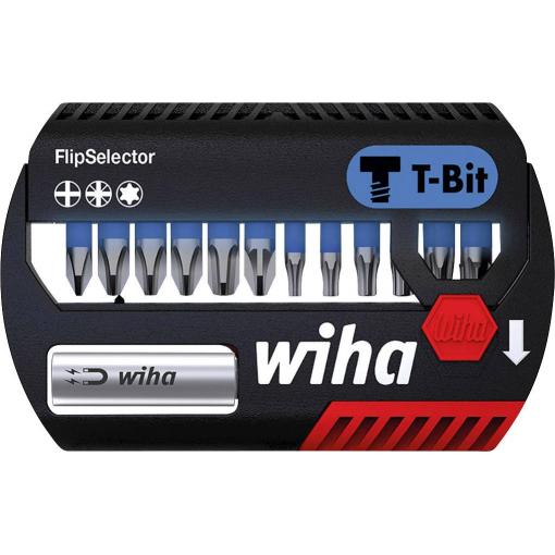 Wiha 41824 sada bitů, 13dílná, křížový PH, TORX Plus, 1/4 (6,3 mm)