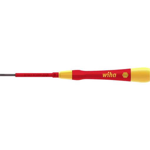 Wiha pro elektrotechniky, VDE, pro elektroniku a jemnou mechaniku šroubovák pro šrouby Microstix Šířka čepele: 3 mm Délka dříku: 60 mm