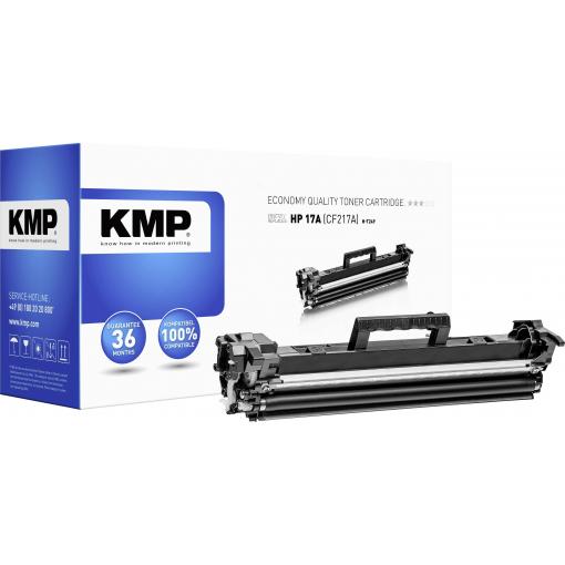 KMP Toner náhradní HP 17A, CF217A kompatibilní černá 1600 Seiten H-T249 2541,4000