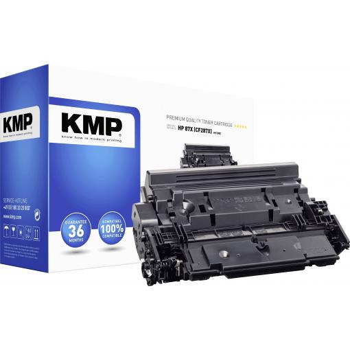 KMP Toner náhradní HP 87X, CF287X kompatibilní černá 18000 Seiten H-T238X /C-T44X ET-EMW400