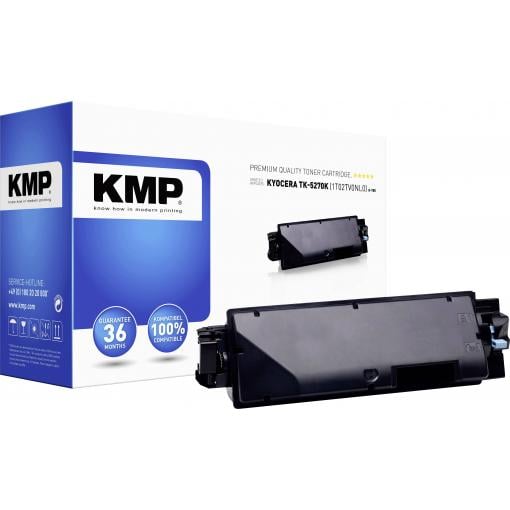 KMP Toner náhradní Kyocera 1T02TV0NL0, TK-5270K kompatibilní černá 8000 Seiten K-T85 2923,0000
