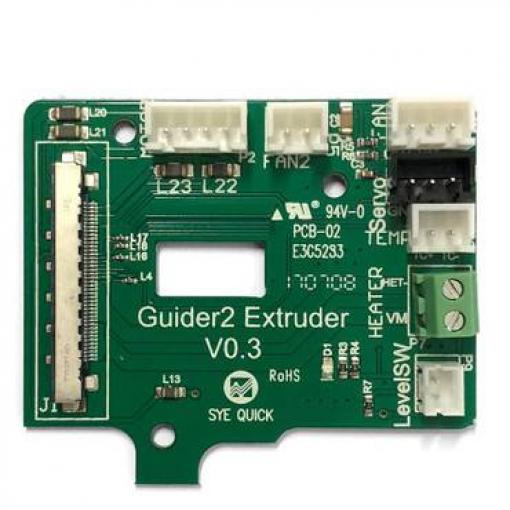 Flashforge Deska adaptéru extrudéru Flashforge pro Guider2 Vhodné pro 3D tiskárnu: FlashForge Guider II , Flashforge Guider IIS Extruder Adapter Plate