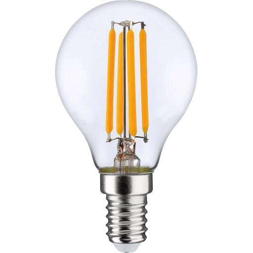 LightMe LM85337 LED Energetická třída (EEK2021) E (A - G) E14 klasická žárovka 6.5 W = 60 W teplá bílá (Ø x d) 45 mm x 78 mm vlákno, nestmívatelné 1 ks