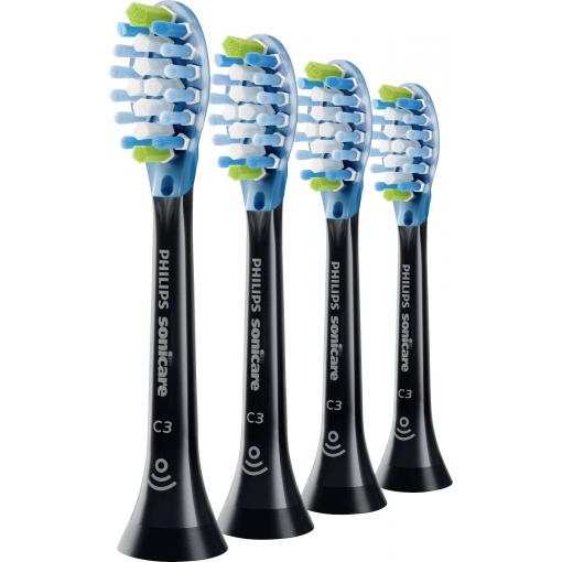 Philips Bodycare HX 9044/33 nástavec na zubní kartáček 4 ks černá