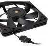 Noctua NF-A12x15 PWM chromax.black.swap PC větrák s krytem černá (š x v x h) 120 x 120 x 15 mm