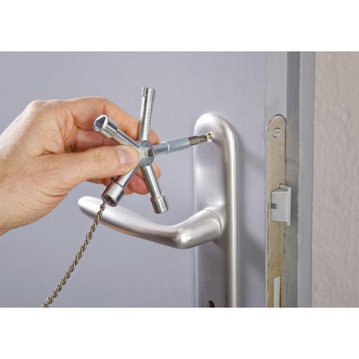 TOOLCRAFT TO-6707229 klíč od skříňového rozvaděče 1 ks