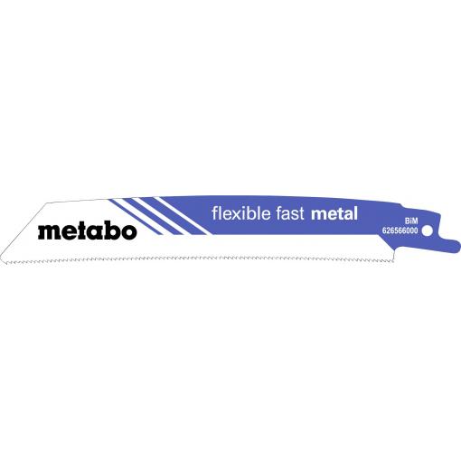 Metabo 626566000 Šavlová pila listů FLEXIBILNÍ TÉMĚŘ METAL Délka řezacího listu 150 mm 5 ks