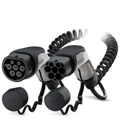 Spirálový nabíjecí kabel pro emobility Phoenix Contact 1627135 4 m