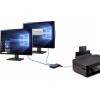 Renkforce RF-SHB-200 4 porty USB 3.0 přepínač + hub černá