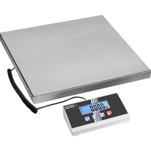 Kern EOB 300K100XL+C plošinová váha EOB 300K100XL+C Kalibrováno dle (DAkkS) Max. váživost 300 kg Rozlišení 100 g přes napájecí zdroj do zásuvky stříbrná