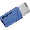 Verbatim V Store N CLICK USB flash disk 32 GB červená, modrá 49308 USB 3.2 (Gen 1x1)