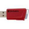 Verbatim V Store N CLICK USB flash disk 32 GB červená, modrá 49308 USB 3.2 (Gen 1x1)