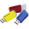 Verbatim V Store N CLICK USB flash disk 16 GB žlutá, červená, modrá 49306  USB 3.2 (Gen 1x1)