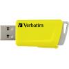 Verbatim V Store N CLICK USB flash disk 16 GB žlutá, červená, modrá 49306  USB 3.2 (Gen 1x1)