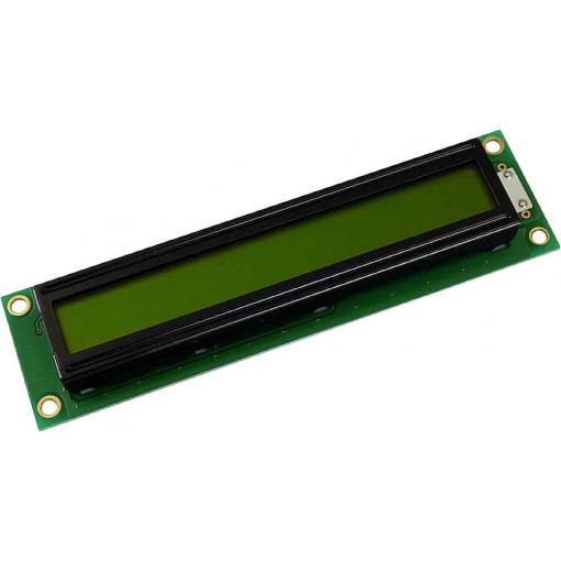 Display Elektronik LCD displej žlutozelená (š x v x h) 122 x 33 x 11.1 mm