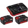 Einhell Professional RASARRO 36/38 (2x4 Ah) akumulátor Akumulátorová sekačka vč. 2. Nabíječka Twincharger, + 2. akumulátor 2x 18 V šířka sekání 38 cm Určen pro