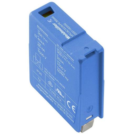 Weidmüller 2591190000 VPU AC II 0 N-PE 305/65 náhradní modul přepětí 65 kA 1 ks