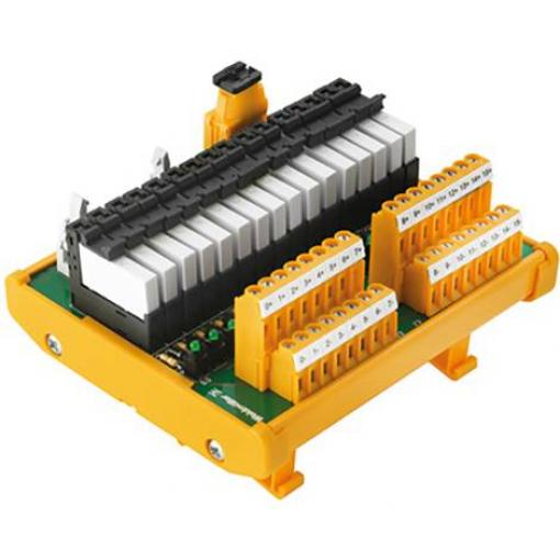 Weidmüller deska s relé s ukazatelem, LED 1 ks RSM-16DI 24VDC S 24 V/DC