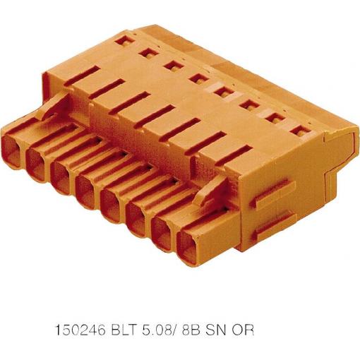 Weidmüller zásuvkový konektor na kabel 24, rozteč 5.08 mm, 1504060000, 12 ks