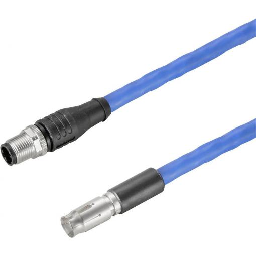 Weidmüller HDC XX6A01 FMSM12X-0500 datový zástrčkový konektor pro senzory - aktory, upravený, 2451140500, piny: 8, 5.00 m, 1 ks