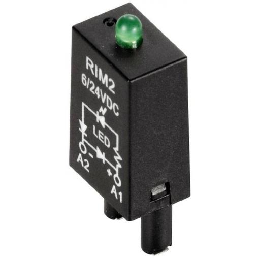 Weidmüller LED modul s ukazatelem, LED RIM 3 6/24VUC Barvy světla (LED svítidlo): zelená 20 ks