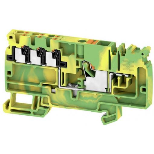 Weidmüller 2464740000 rozvodná svorkovnice 8.1 mm pružinové připojení zelená, žlutá 20 ks