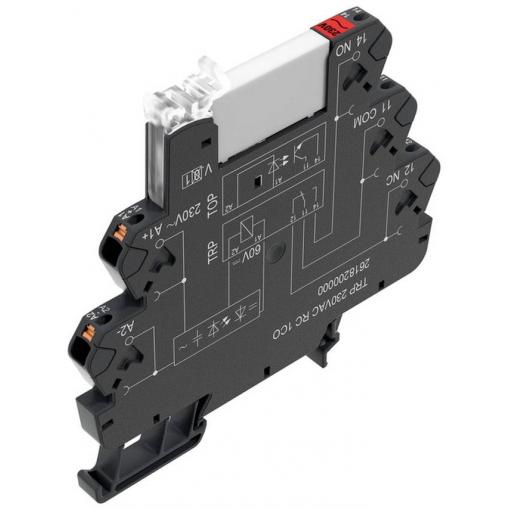 Weidmüller TRP 230VAC RC 1CO AGSNO vazební relé 230 V/AC 6 A 1 přepínací kontakt 10 ks