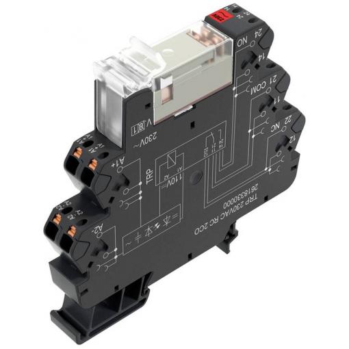 Weidmüller TRP 230VAC RC 2CO vazební relé 230 V/AC 8 A 2 přepínací kontakty 10 ks