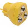 Quadrios ESD zemnicí konektor tlačítko 10 mm