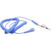 Quadrios ESD zemnicí kabel 3.60 m tlačítko 4 mm , zástrčka, krokosvorka