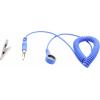 Quadrios ESD zemnicí kabel 1.80 m tlačítko 10 mm, zástrčka, krokosvorka