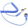 Quadrios ESD zemnicí kabel 1.80 m tlačítko 10 mm, zástrčka, krokosvorka