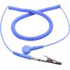 Quadrios ESD zemnicí kabel 3.60 m tlačítko 10 mm, zástrčka, krokosvorka