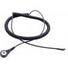 Quadrios ESD zemnicí kabel 3.60 m tlačítko 4 mm , přípojka s kabelovým očkem