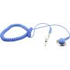 Quadrios ESD zemnicí kabel 1.80 m svorka, tlačítko 10 mm, zástrčka, krokosvorka